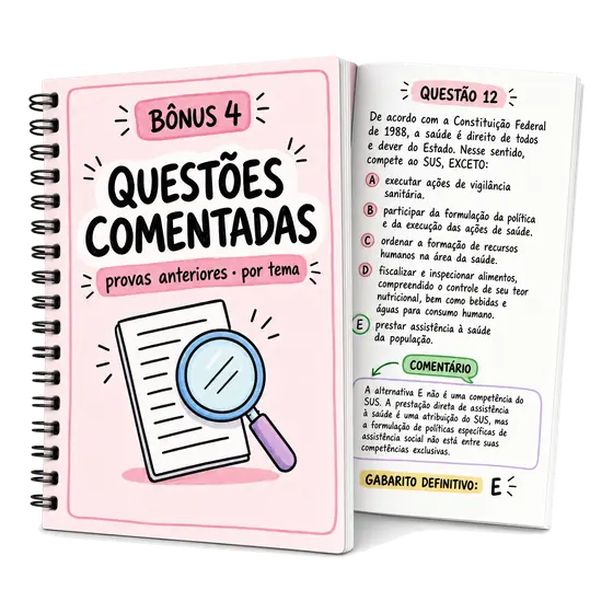 Bônus Questões de Provas Anteriores Comentadas